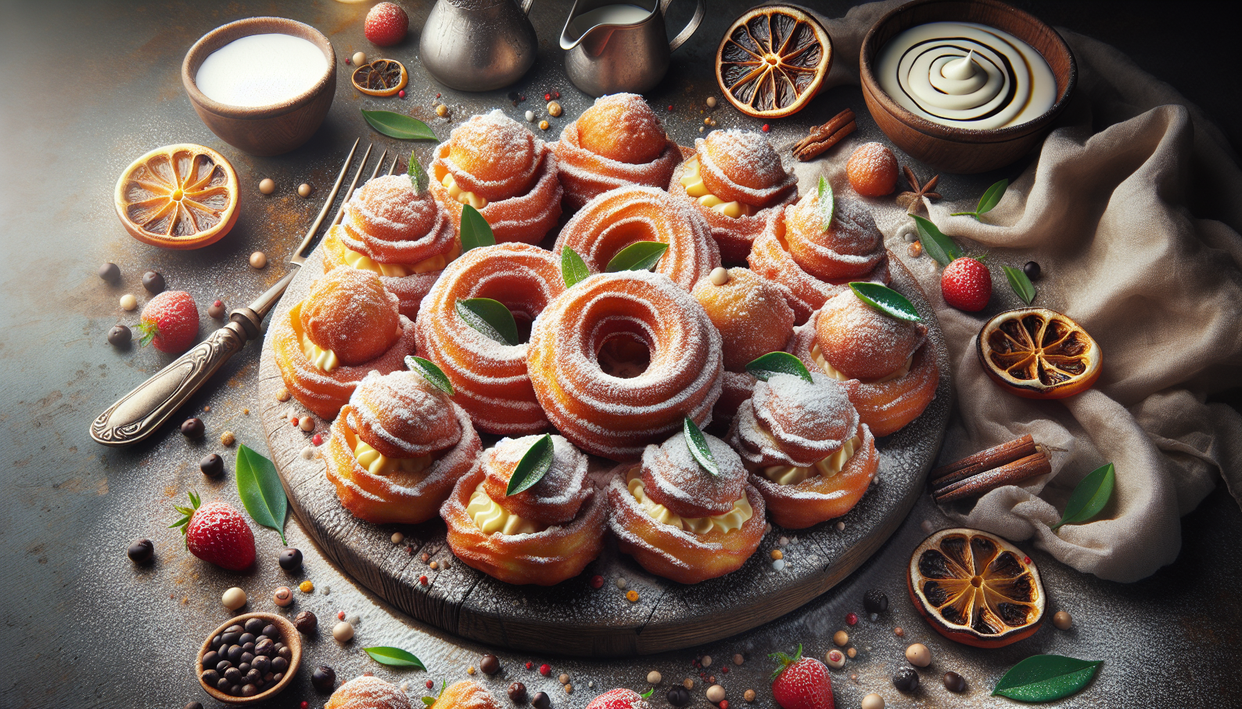 zeppole di san giuseppe napoletane